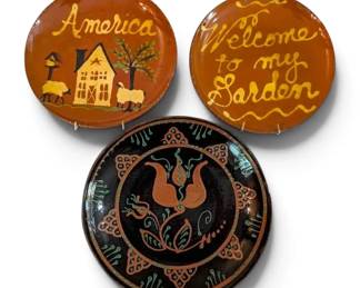 Turtlecreek Potters Display Plates