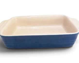 Le Creuset Blue Rectangular Petite Baking Dish