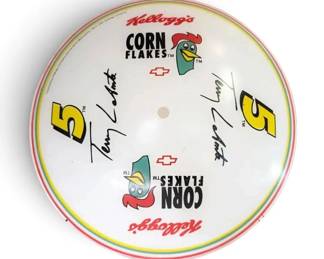 NASCAR 5 Terry Labonte Kelloggs Corn Flakes Light Fixture Glass