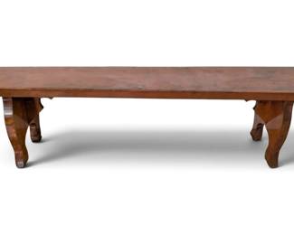 62 Wood Bench