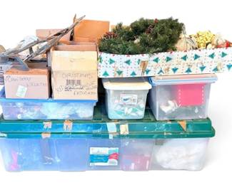 Christmas Ornaments, Wreathes, Figurines, More Holiday Decor