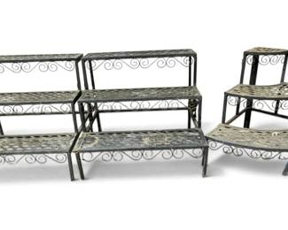 Metal MultiTiered Plant Stands