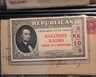 Republican National Convention Ticket 1932