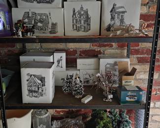 Dept 56 Christmas Village pieces