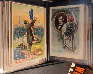 Lots of Vintage & Antique Lincoln Postcards