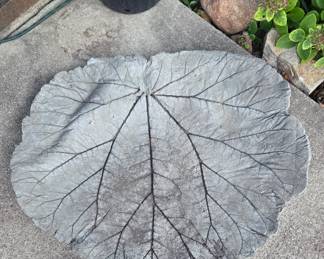 Large Concrete Leaf