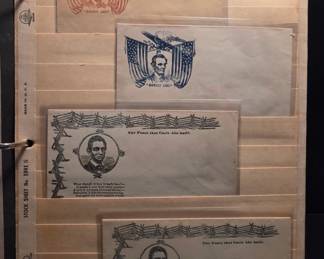 19thc Civil War Period Patriotic Envelops