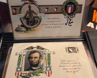 Lots of Vintage & Antique Lincoln Postcards