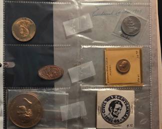 Vintage Lincoln Coins & Tokens