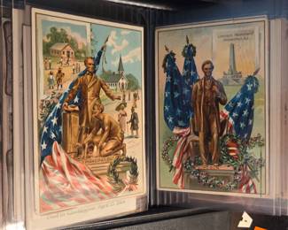 Lots of Vintage & Antique Lincoln Postcards