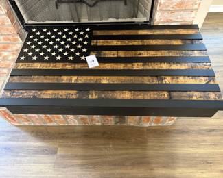 WE HAVE 2 OF THESE AWESOME TACTICAL VAULT GUN SAFES WHISKEY FLAG DESIGN.