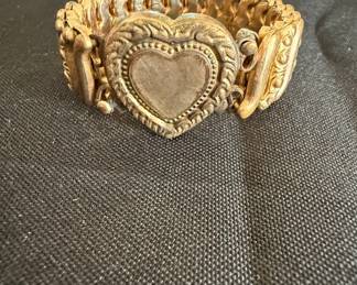 Vintage Gold Filled Sweetheart Expansion Bracelet