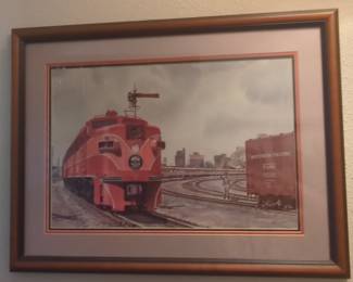 Howard Fogg Southern Pacific Train Print