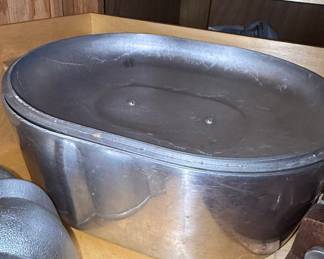 Wagner Ware Magnalite 8 Quart Oval Roaster with Lid