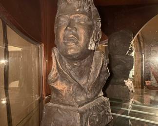 Elvis Presley "The King" Bust Statue