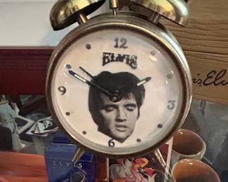 Elvis Presley Twin-Bell Alarm Clock