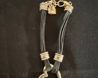 Brighton Heritage Heart Cord Bracelet