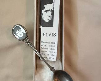 Elvis Presley "Made in Great Britain" Silver-Plated Spoon with Box