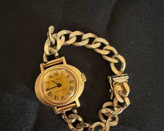 Timex Women's Gold-Tone Bracelet Watch