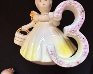 Josef Originals Birthday Angel Figurine - Age 3