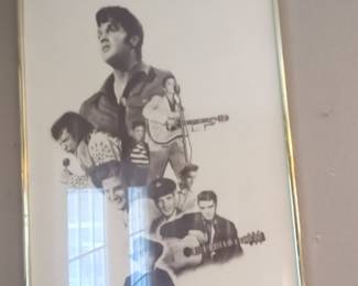Elvis Presley Photomontage Poster