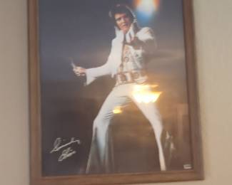 Elvis Presley Aloha from Hawaii Framed Print