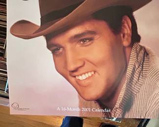 Elvis Presley 2001 16-Month Calendar