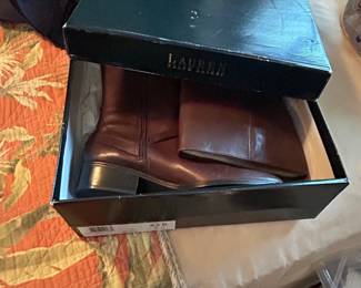 Lauren Ralph Lauren Women's Leather Boots