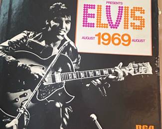Elvis Presley 'Elvis in Person at the International Hotel, Las Vegas, Nevada' 1969 Souvenir Program