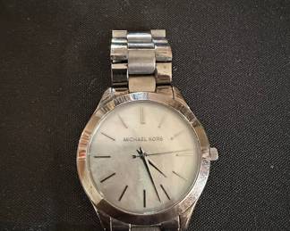 Michael Kors Slim Runway Silver Dial Women's Watch