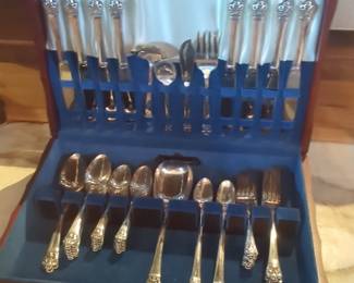 Wallace Sterling Silver Flatware Set