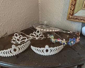 Collection of Costume Tiaras and Headbands