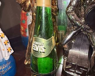 Always Elvis Collector Series One Fontenac D'Oro White Wine Bottle