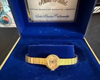Andre Pailet Ladies' Gold-Tone Wristwatch