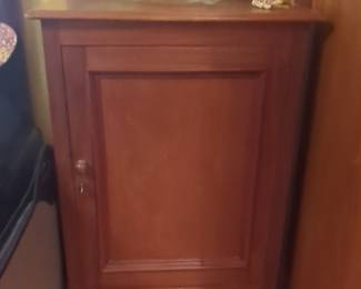 Vintage Single Door Nightstand Cabinet