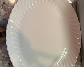 Johnson Brothers Snowhite Regency Oval Serving Platter