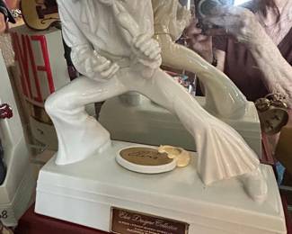 McCormick Distilling Elvis Presley Designer Collection Bourbon Decanter