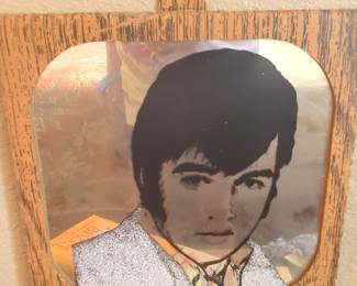 Elvis Presley "Kid Galahad" Mirror Plaque