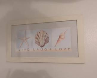 Coastal Theme Seashell Wall Art