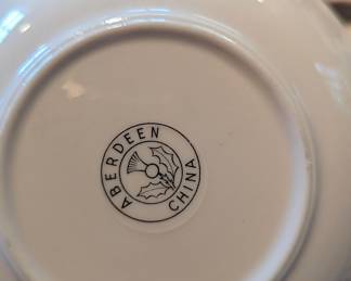 Aberdeen China ABE3 Pattern Floral Dinnerware Set
