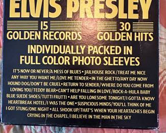 Elvis Presley 15 Golden Records 30 Golden Hits Box Set (RCA Collectors' Series Limited Edition)