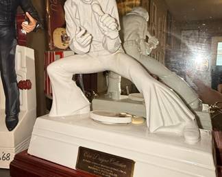 McCormick Distilling Elvis Presley Designer Collection I Bourbon Decanter with Music Box Stand