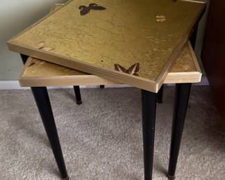 vintage stacking tables