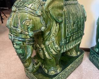 vintage elephant stand