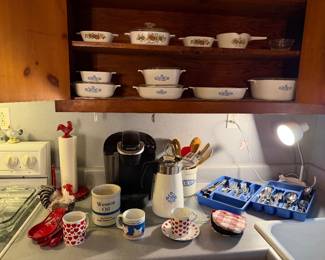Vintage corning ware