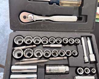 vintage sears craftsman tool set