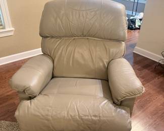 la-Z-Boy leather recliner