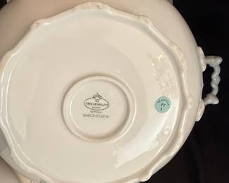 Tirschenreuth Baronesse White Round Covered Vegetable Dish