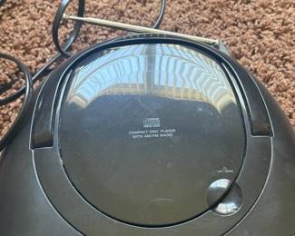 Insignia Portable CD Boombox with AM/FM Radio