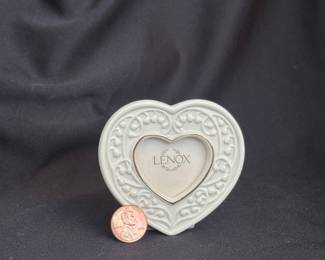 Lenox Heart Shaped Picture Frame